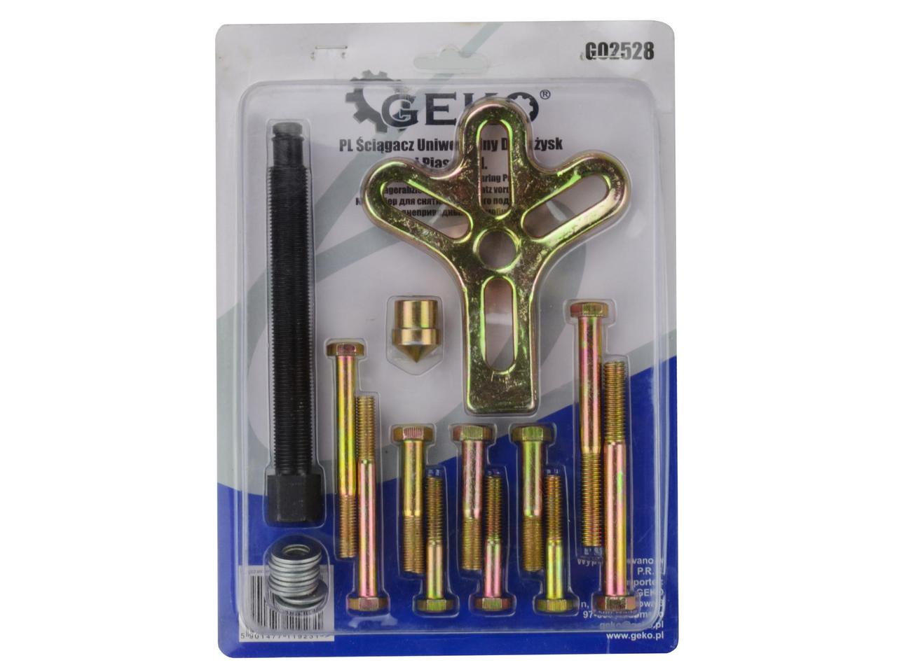 Съемник для подшипников и ступицы универсальный Geko G02528 13 шт. - фото 4 Съемник для подшипников и ступицы универсальный Geko G02528 13 шт. - фото 4