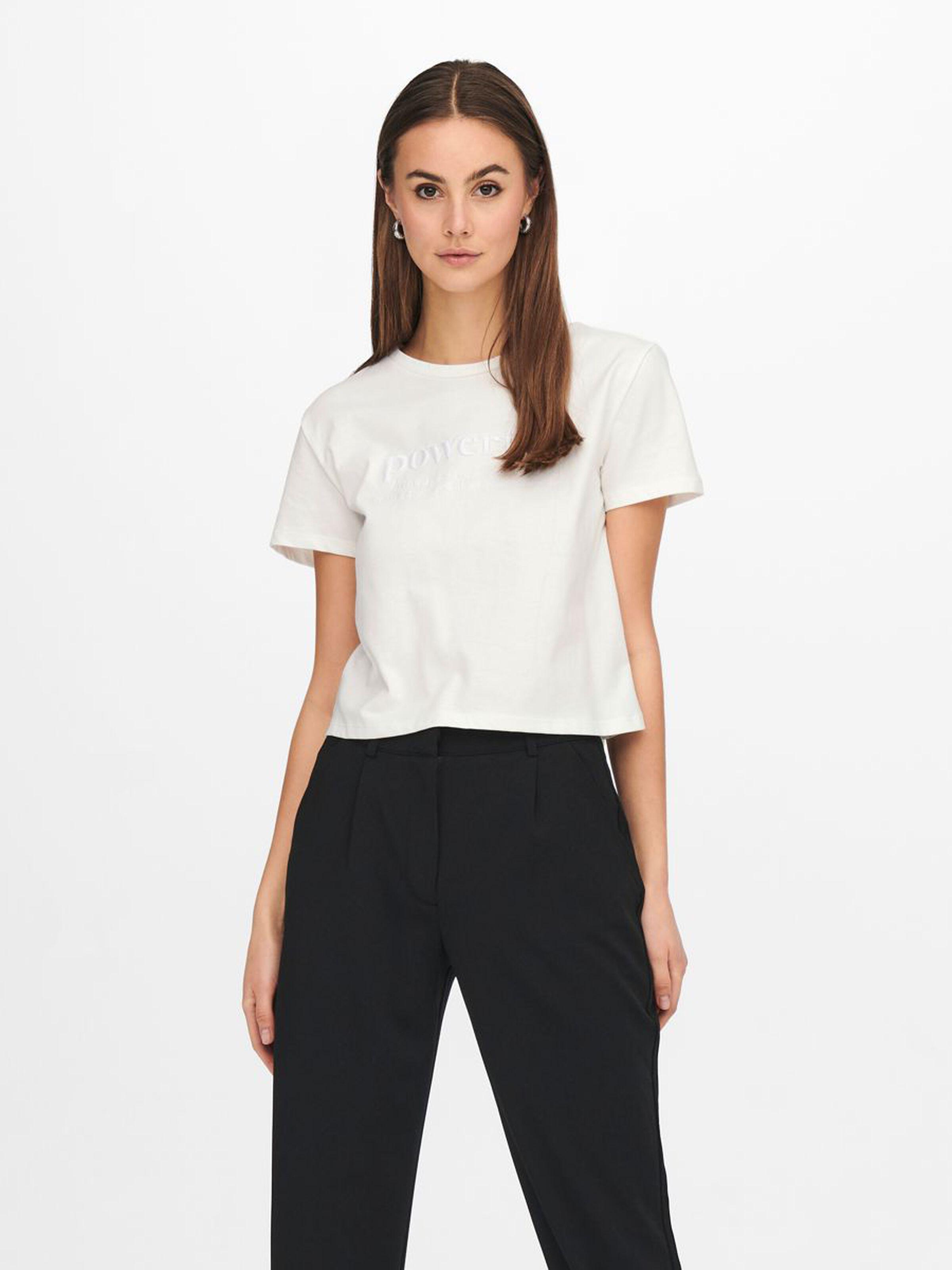 Футболка женская Only 15248321 M Белый