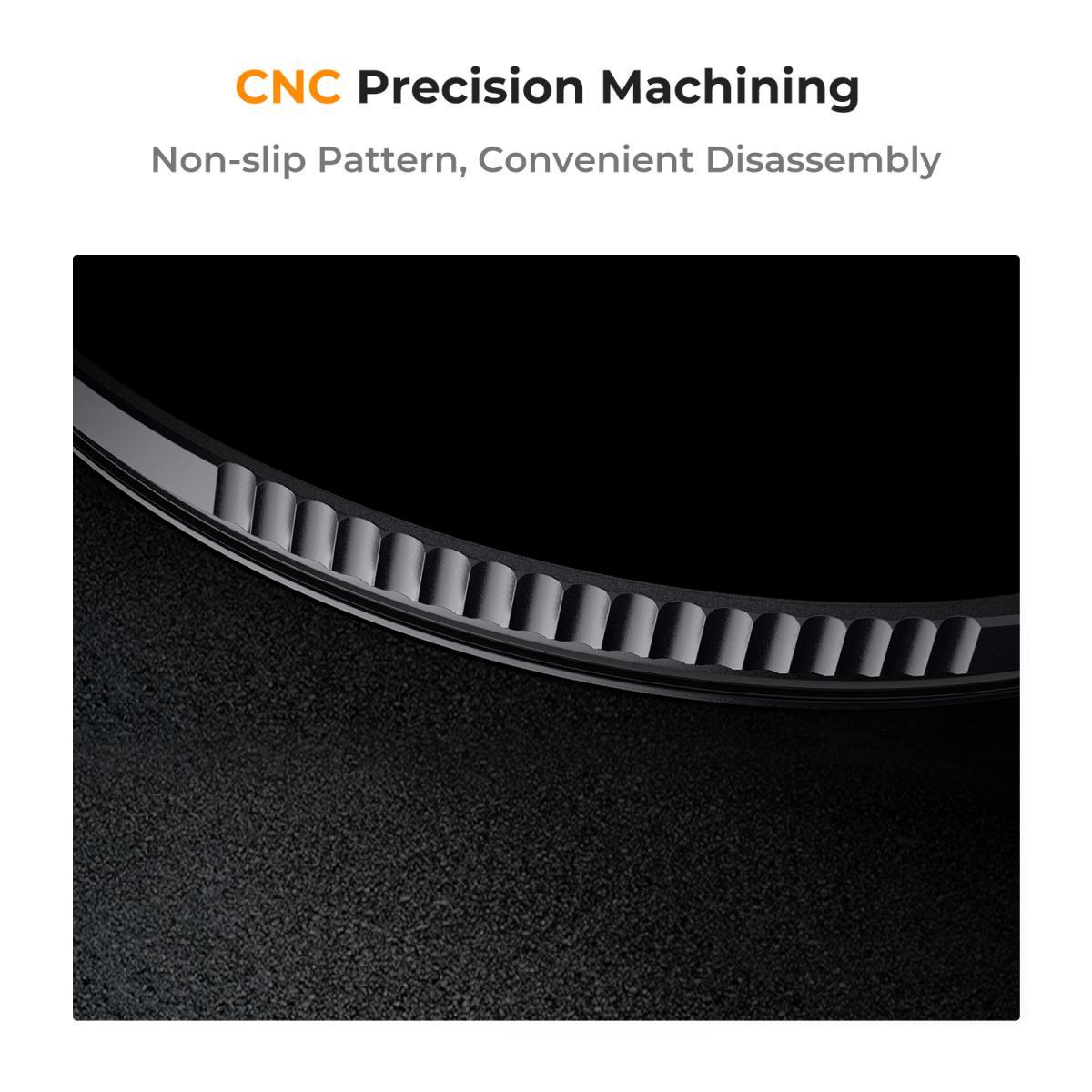 Світлофільтр сонячний K&F Concept ND1000000 Nano-X 28-шарове Nano покриття 77 мм - фото 5