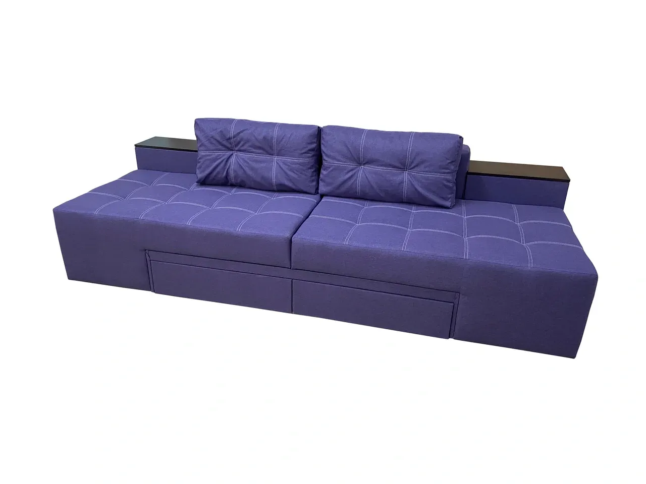 Диван трансформер Домино 270х105 см Фиолетовый (29557855)