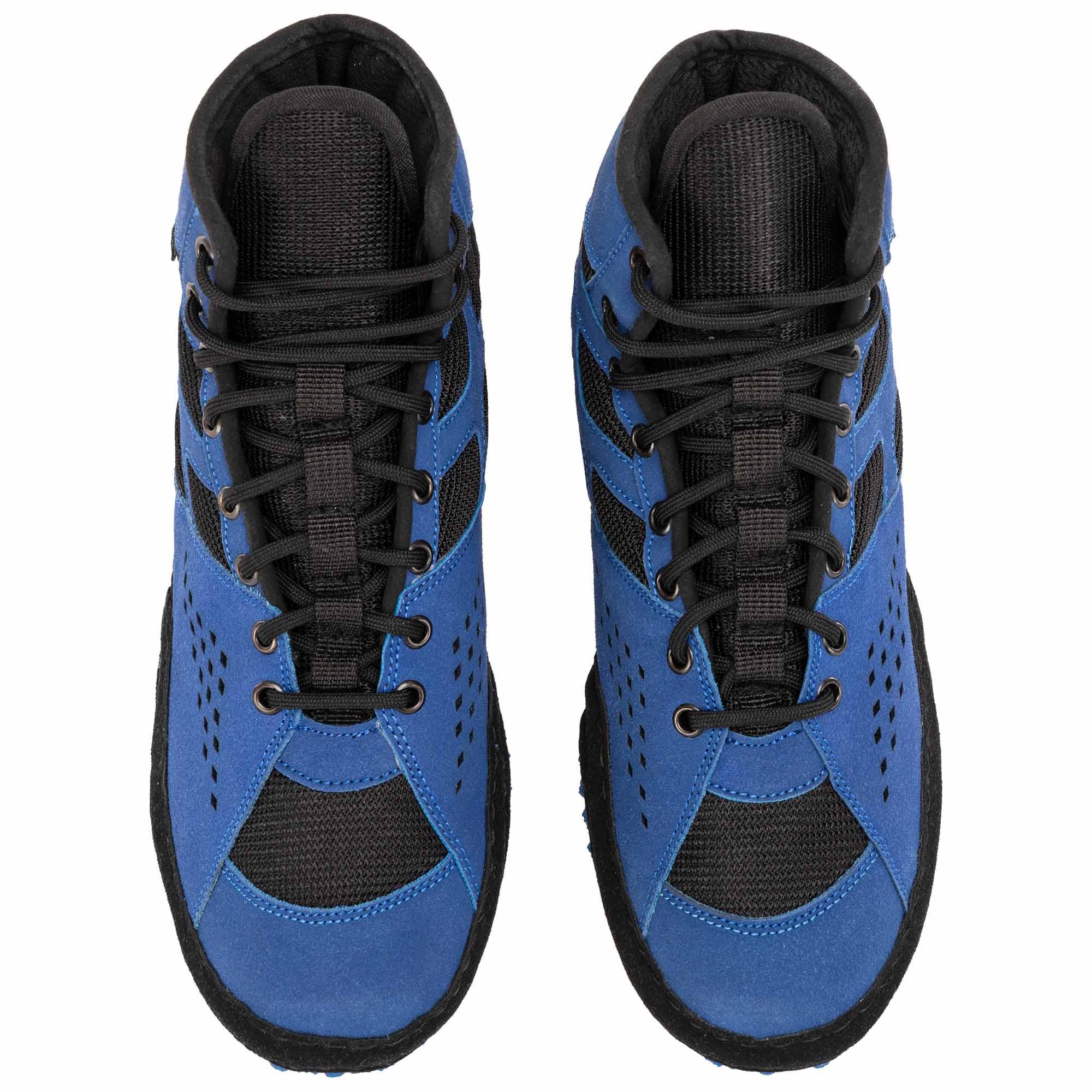 Борцівки FISTRAGE VL-4565 верх замша/низ нековзка гума р. 37/23 см Синій/Чорний (6936116106101) - фото 5 Борцівки FISTRAGE VL-4565 верх замша/низ нековзка гума р. 37/23 см Синій/Чорний (6936116106101) - фото 5