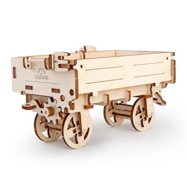 3D пазл механический UGEARS «Прицеп» - фото 2 3D пазл механический UGEARS «Прицеп» - фото 2