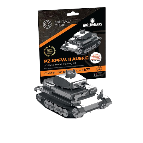 Конструктор METAL-TIME Pz.Kpfw II Ausf G MT061 колекційна модель (3031516) - фото 8
