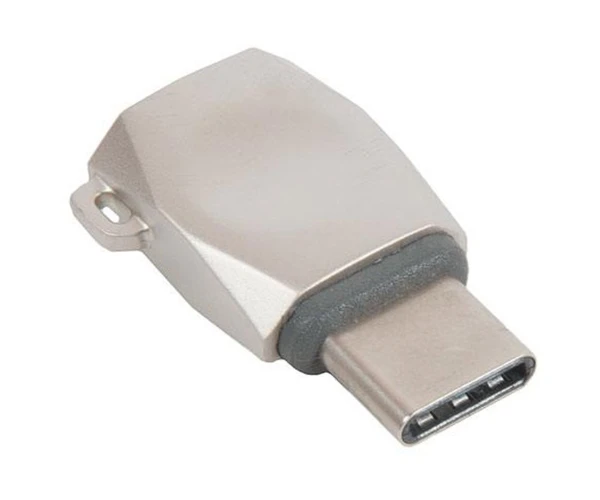 Переходник Otg Hoco UA8 Micro USB Type-C Stell - фото 1