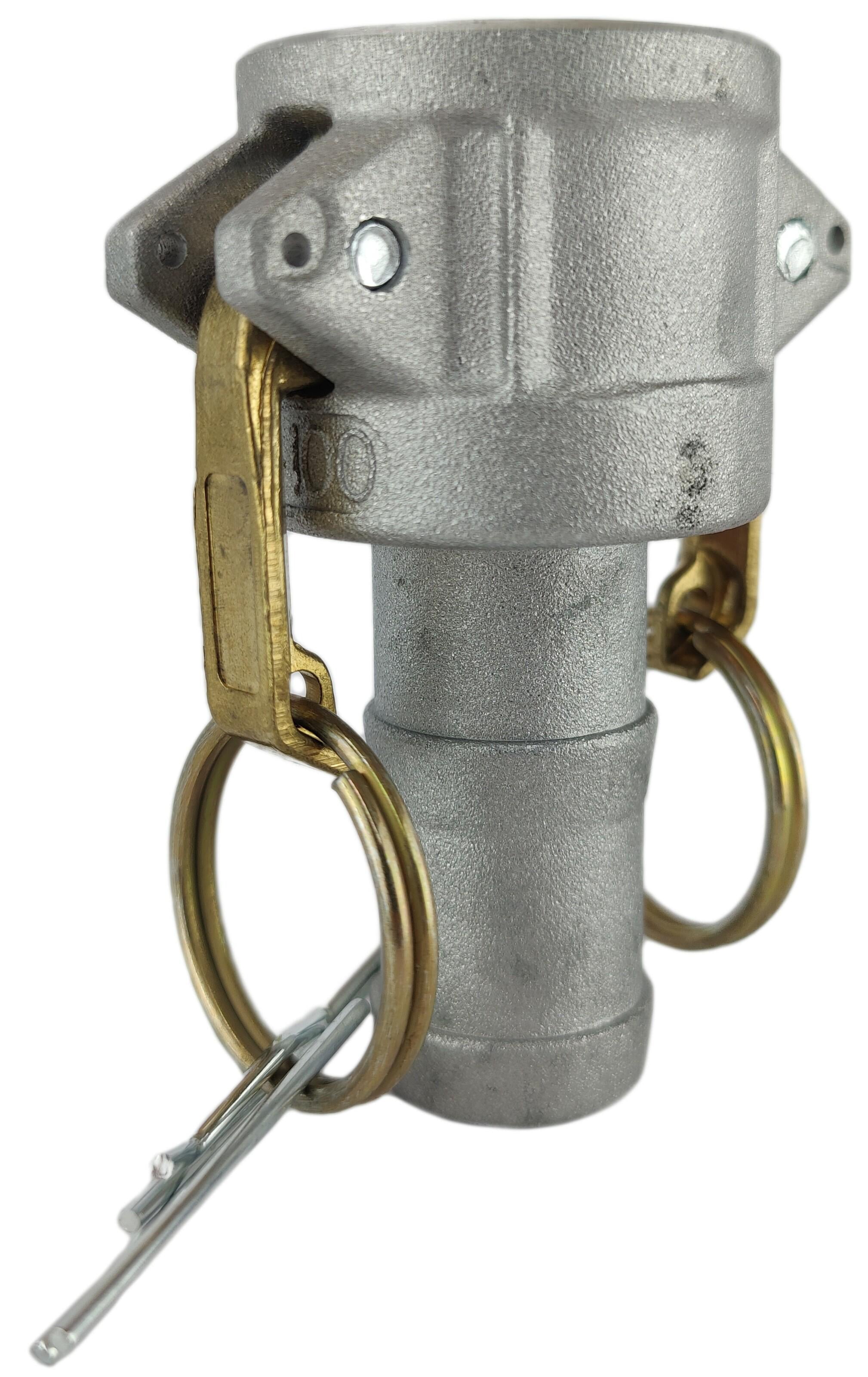 Муфта camlock під рукав 25 мм алюміній C-100 1" (50220016) Муфта camlock під рукав 25 мм алюміній C-100 1" (50220016)