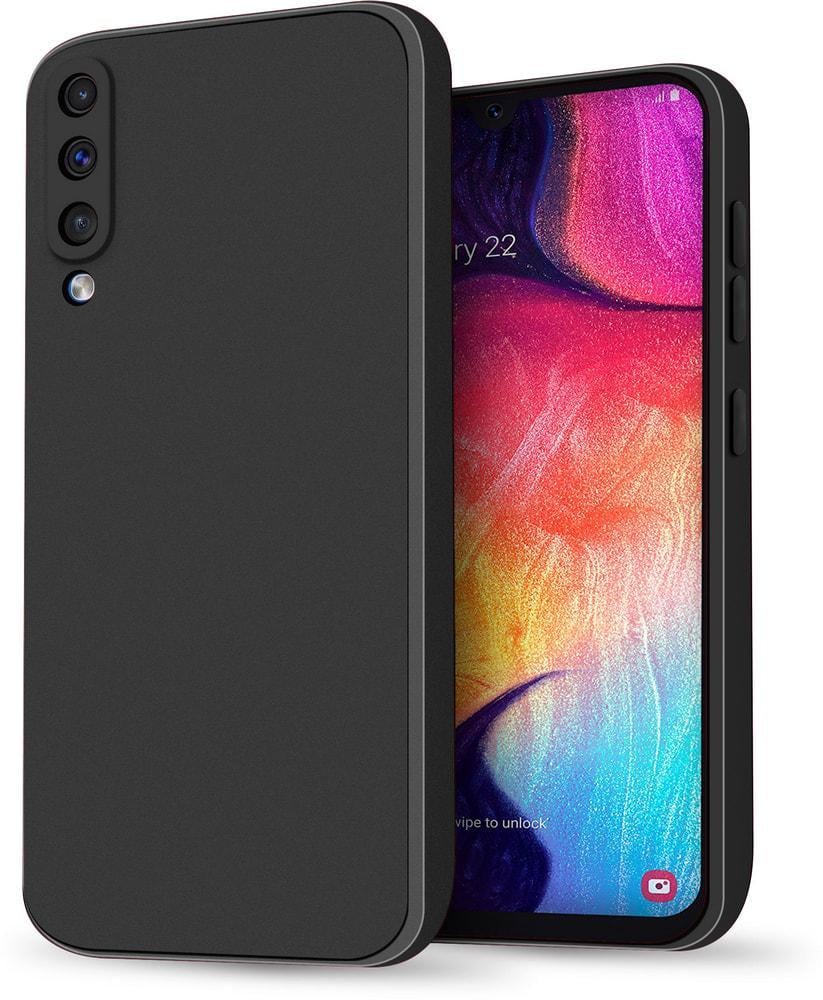 Силіконовий чохол HardCorner Samsung Galaxy A30s A307 (з мікрофіброю) Black (34815-2B)