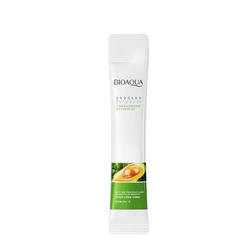 Маска для волос Bioaqua Avocado moisturizing hair mask с экстрактом авокадо 10 мл (1944972479)