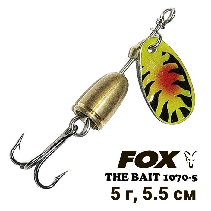 Блешня обертова Fox 1070-5 5 г col.4 (5127) - фото 2 Блешня обертова Fox 1070-5 5 г col.4 (5127) - фото 2