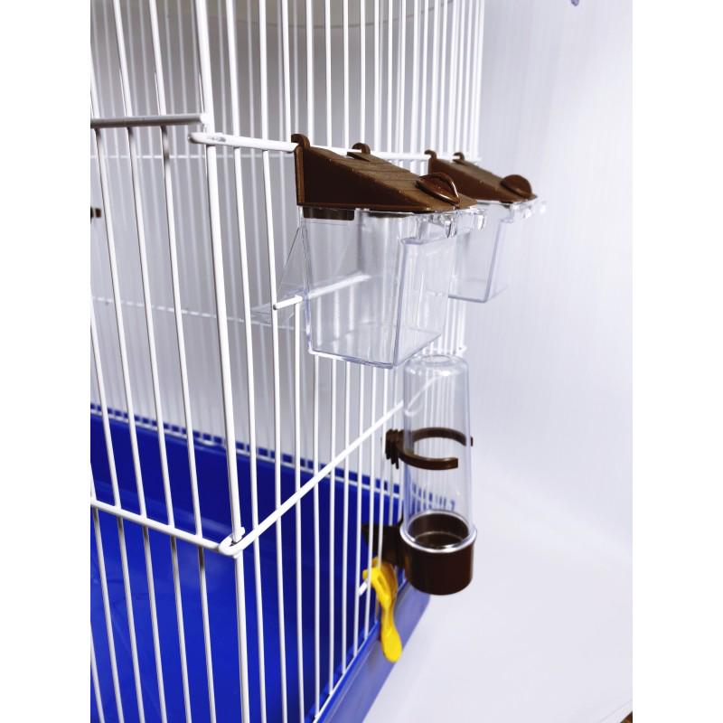 Клетка для птиц Лори Омега краска 66х32х62 см (К082) - фото 3 Клетка для птиц Лори Омега краска 66х32х62 см (К082) - фото 3