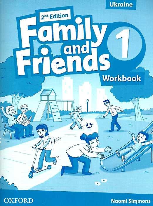 Тетрадь Family and Friends 1 Workbook for Ukraine 2nd edition (9780194811095)