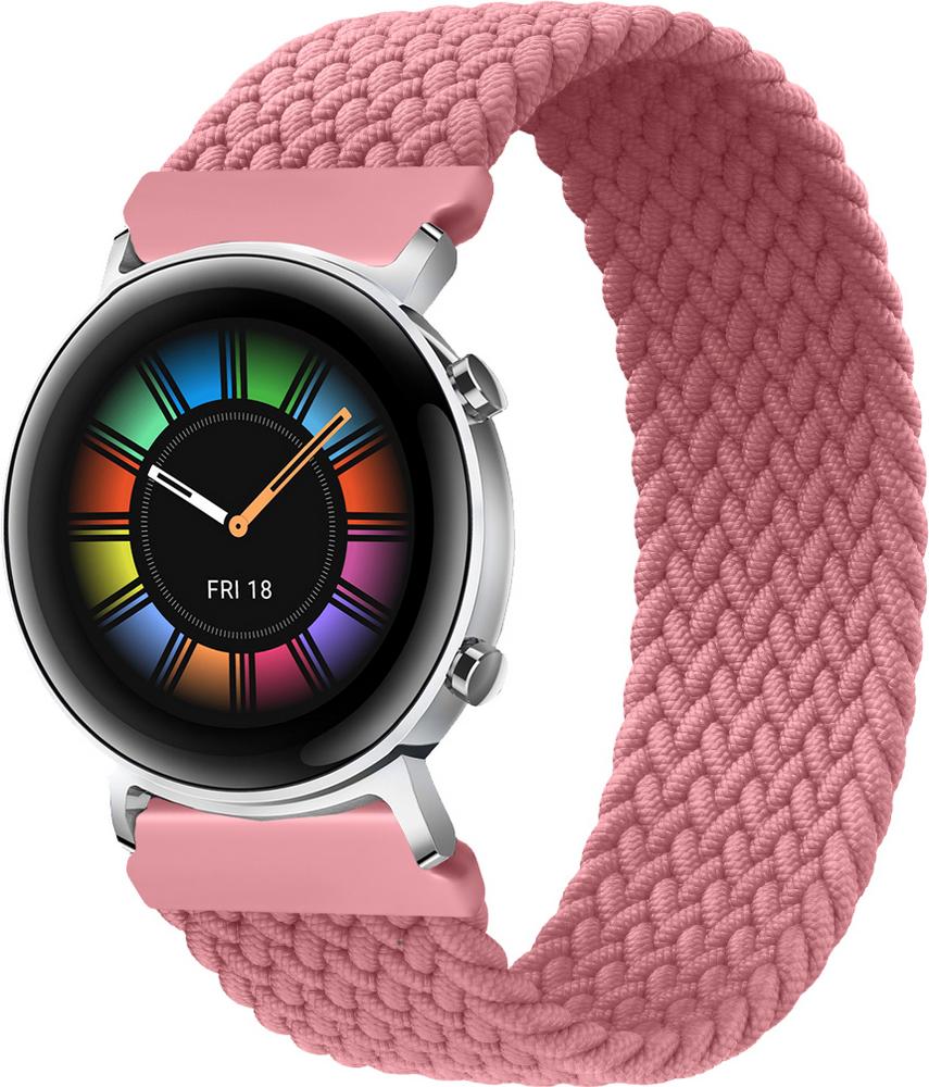 Ремешок Solo Loop для Huawei Watch GT 2 42 мм (145 мм) Pink (22236-31)