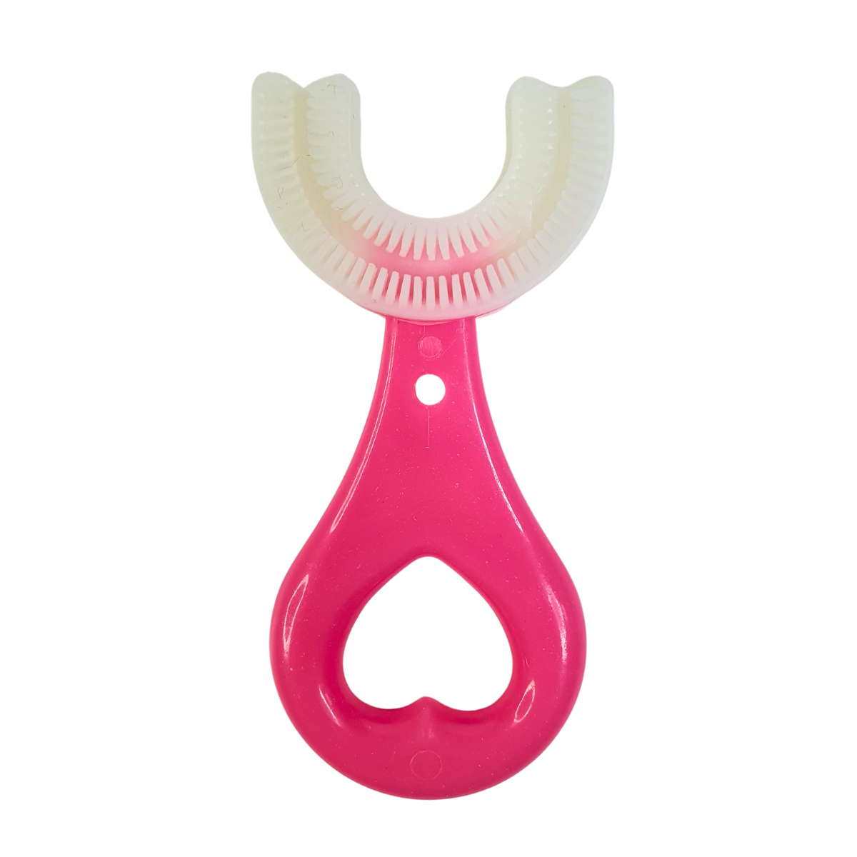 Зубная щетка для детей 2-6 лет мягкая U-образная Розовый (DZB-2-6-Pink)