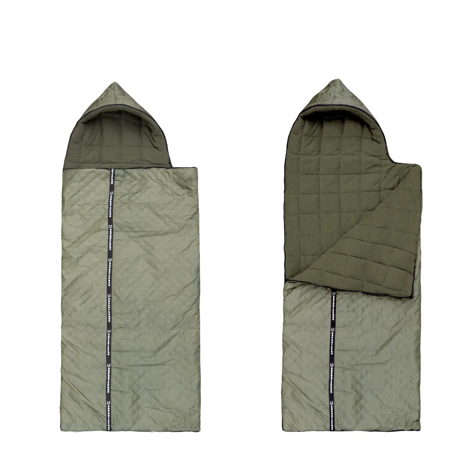 Спальный мешок зимний на флисе -30 220х90 см Хаки (2327622023) - фото 5 Спальный мешок зимний на флисе -30 220х90 см Хаки (2327622023) - фото 5