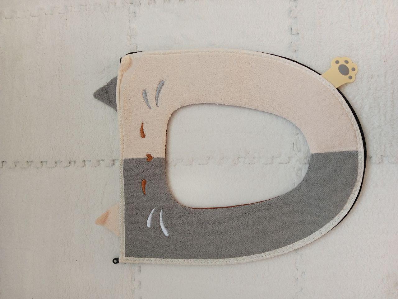 Чехол на унитаз Cats Серый (25653730) - фото 2 Чехол на унитаз Cats Серый (25653730) - фото 2