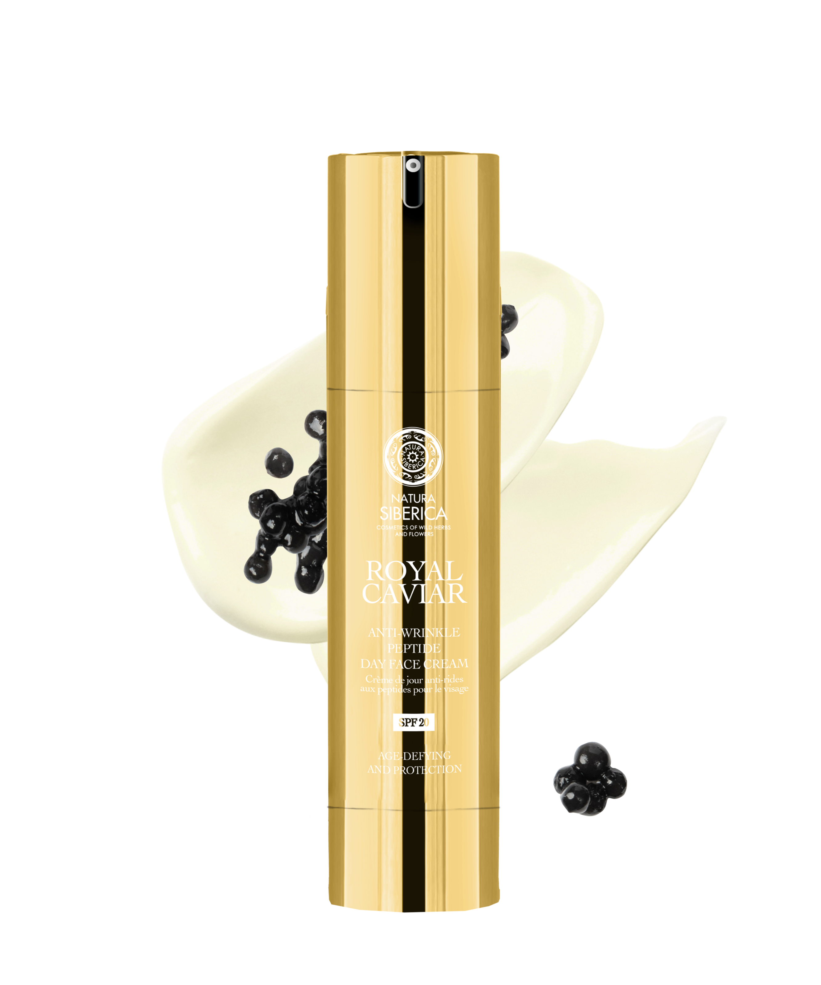 Крем для обличчя Natura Siberica Caviar денний для зрілої шкіри SPF-20 50 мл Крем для обличчя Natura Siberica Caviar денний для зрілої шкіри SPF-20 50 мл