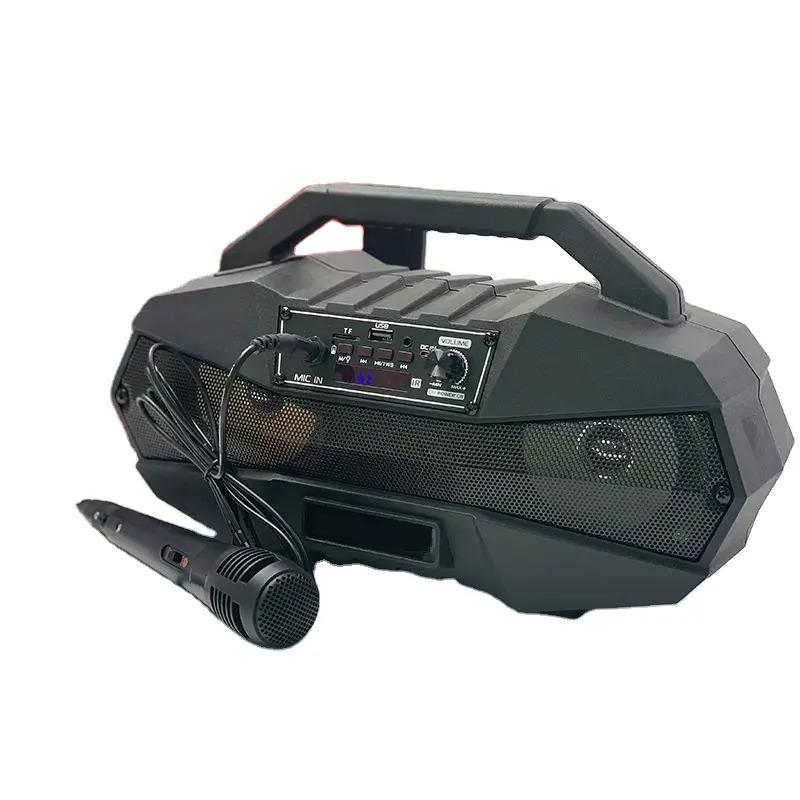 Портативна колонка Winso ZQS4238 з мікрофоном та пультом 2х4" 6 W 3000 mAh (0b4bfabd)