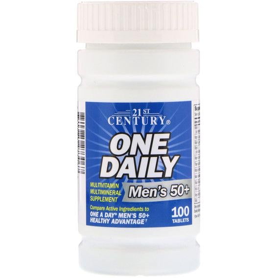 Вітамінно-мінеральний комплекс 21st Century One Daily Men's 50+ Multivitamin Multimineral 100 Tabs