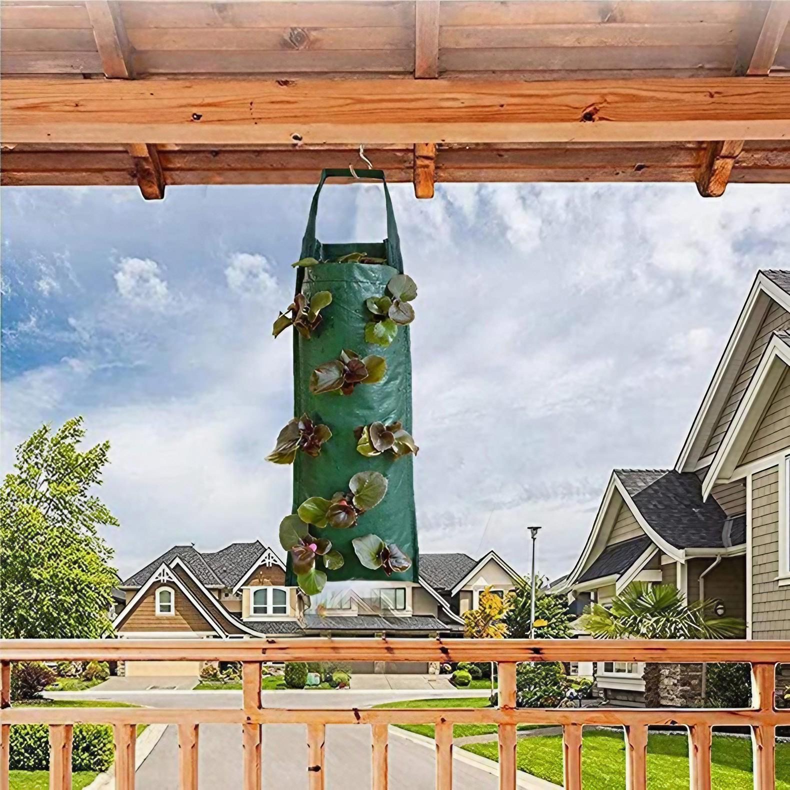 Мішок-гроубег плантаторний для вирощування розсади/полуниці/картоплі підвісний 30 л (PDVSRS-0734) - фото 5 Мішок-гроубег плантаторний для вирощування розсади/полуниці/картоплі підвісний 30 л (PDVSRS-0734) - фото 5