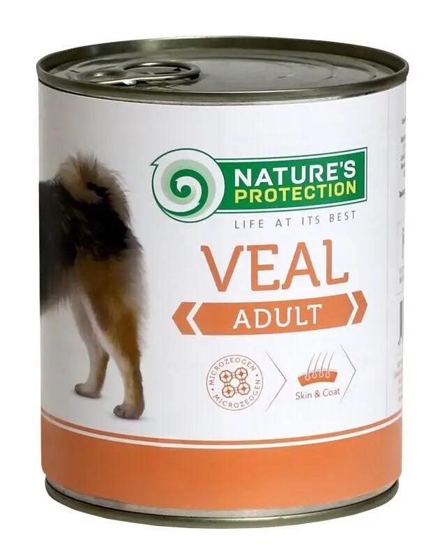Корм влажный для собак Nature's Protection Veal 400 г (4771317246295)