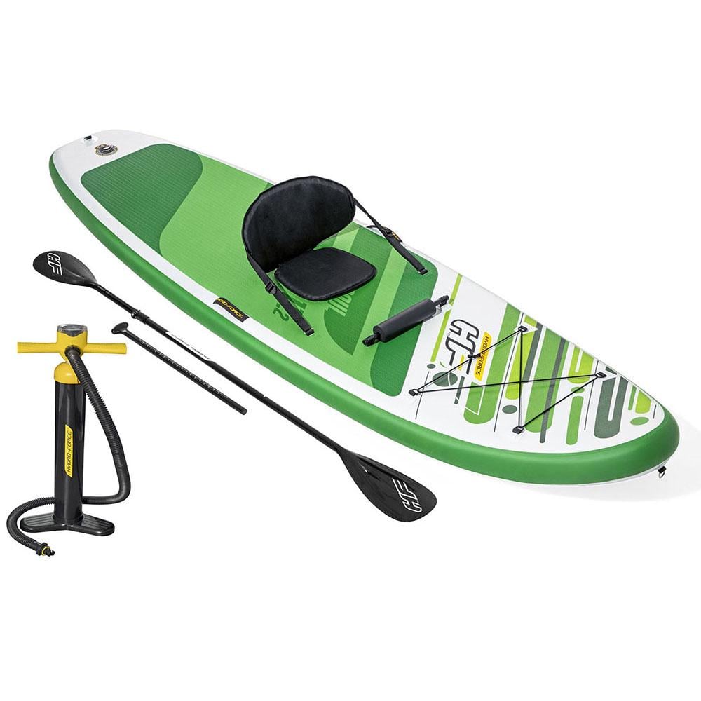 Дошка SUP надувна Bestway 65310 340х89х15 см Зелений (174016)