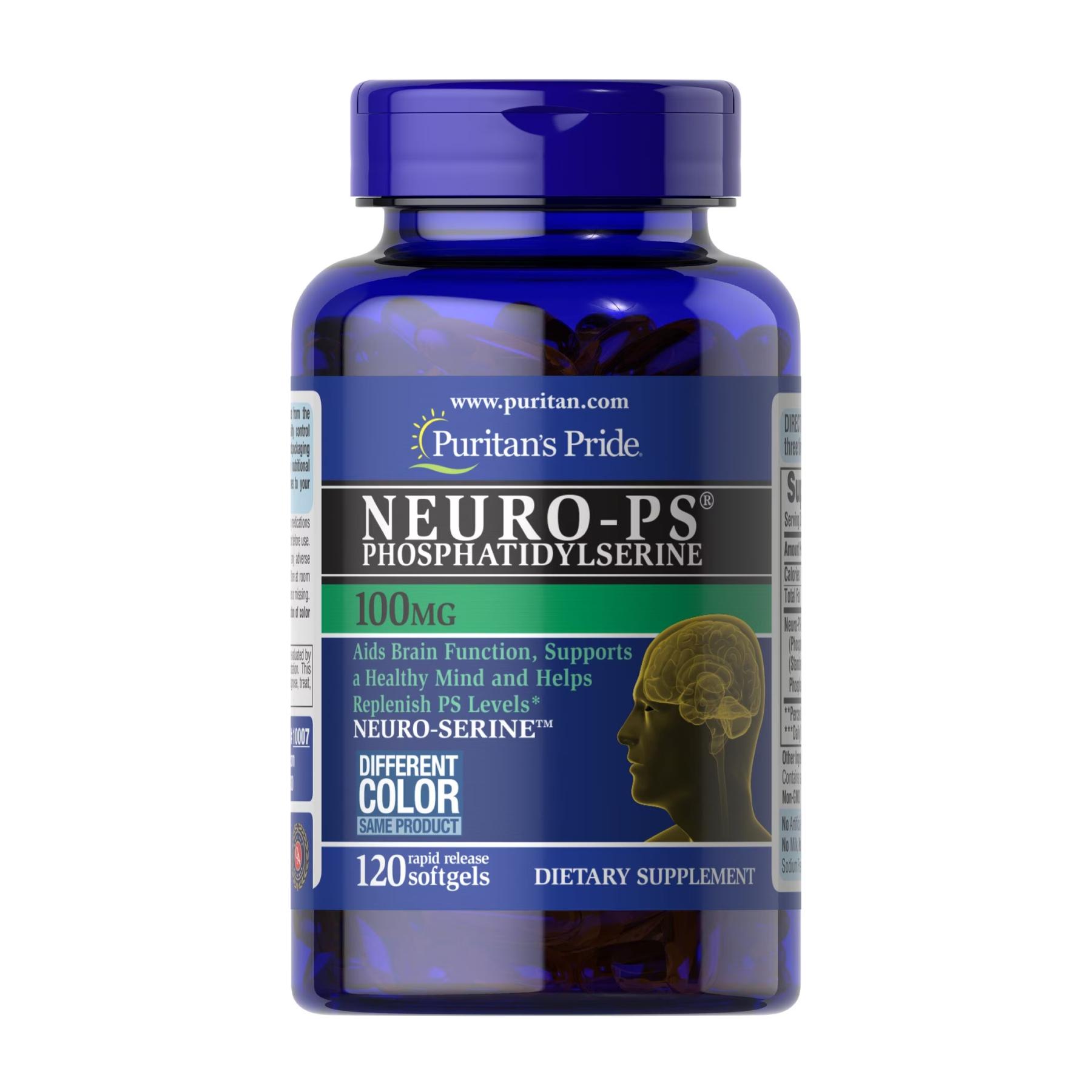 Натуральная добавка Neuro PS 100 mg 60 softgels (2023-10-2727)