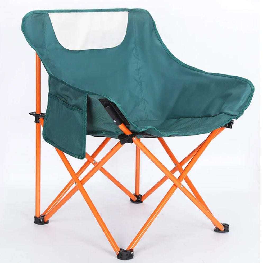 Крісло туристичне розкладне туристичне зі спинкою для риболовлі та відпочинку для кемпінгу та пікніка - фото 1 Крісло туристичне розкладне туристичне зі спинкою для риболовлі та відпочинку для кемпінгу та пікніка - фото 1