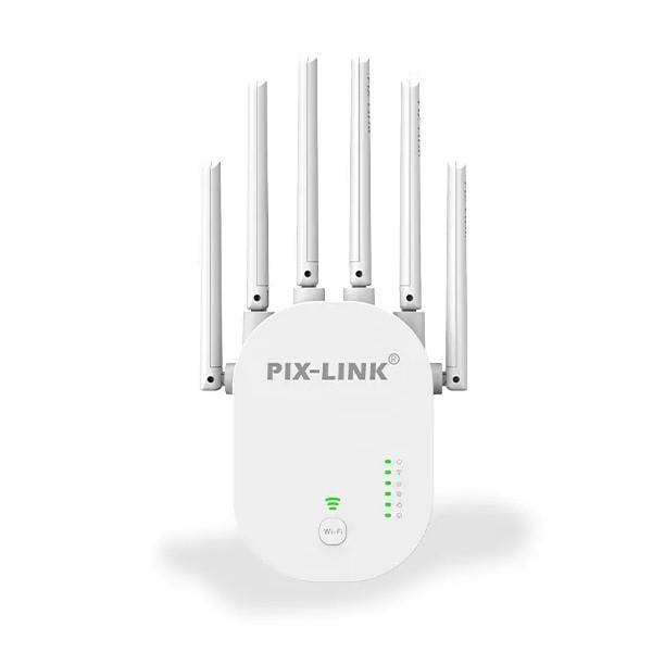 Ретранслятор Wi-Fi сигналу Pix-Link WR60T 802.11N/B/G 300 Mbps 2,4 GHz White (3_05681)