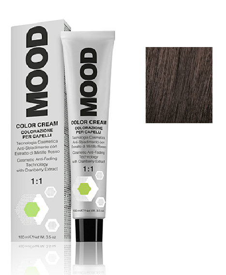 Крем-краска для волос Мood Сolor с аммиаком 100 мл 4 Коричневый