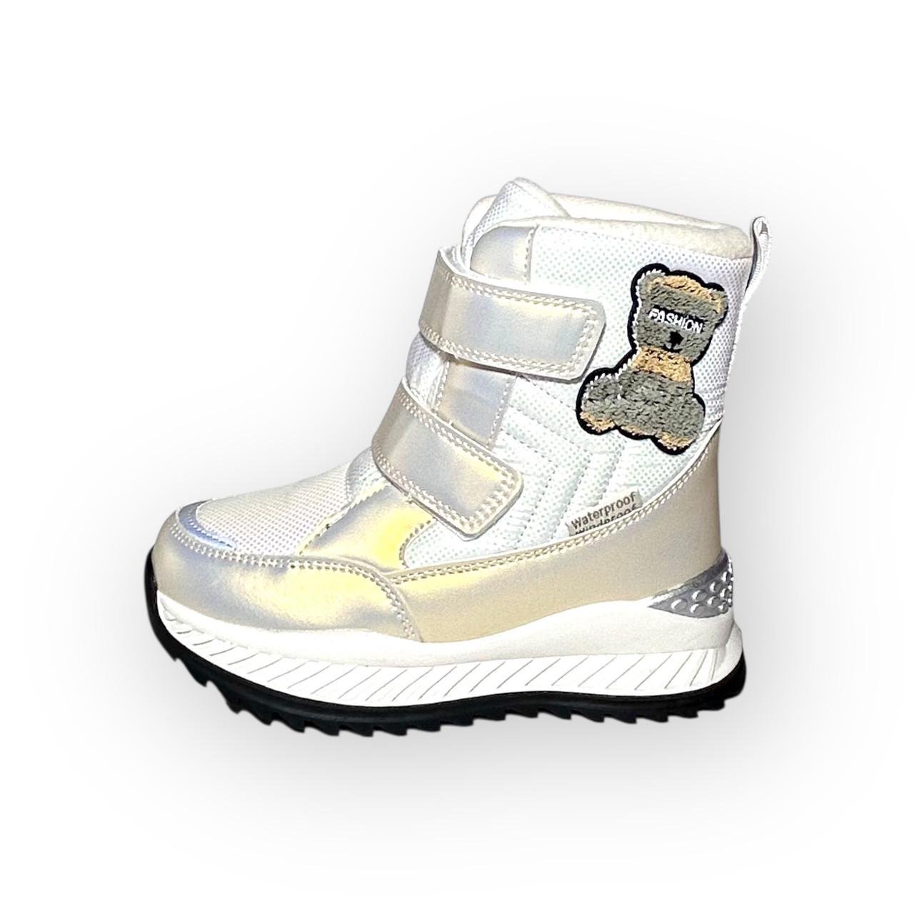 Чоботи дитячі зимові для дівчинки ТОМ.М р. 29/19 см Білий (T-11191-A)