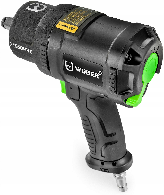 Гайковерт електричний ударний Wuber 1560 Нм 1/2 (W3322012)