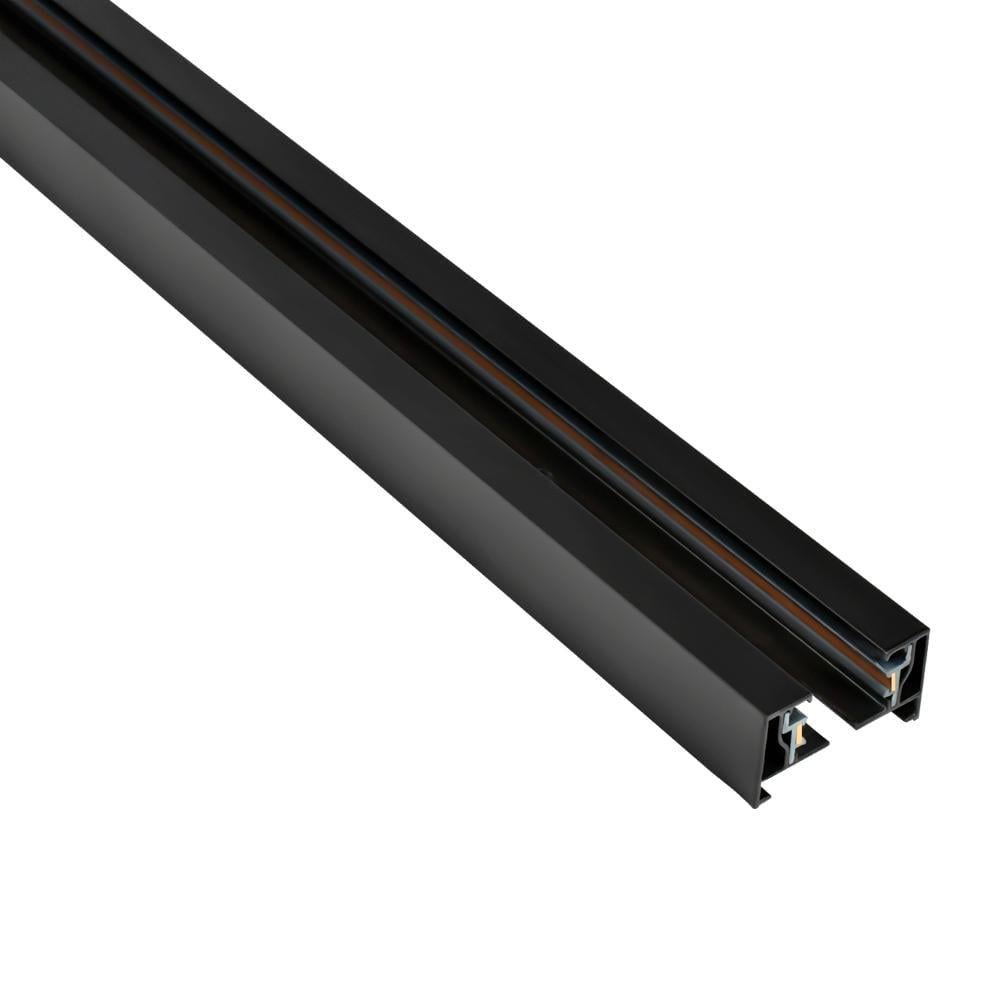 Шинопровід трековий Prolum M27 накладний підвісний P27 2 м 220V Чорний (28584881)