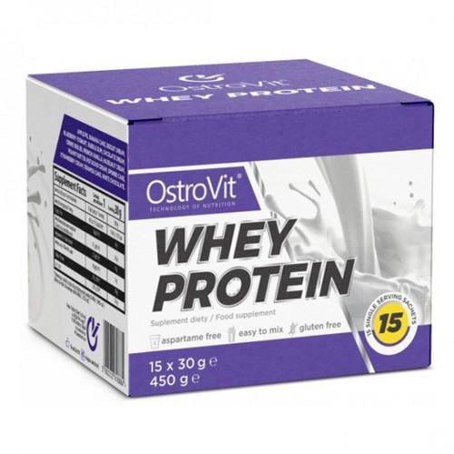 Протеин OstroVit Whey BOX 15x30 г 15 разных вкусов (1979)