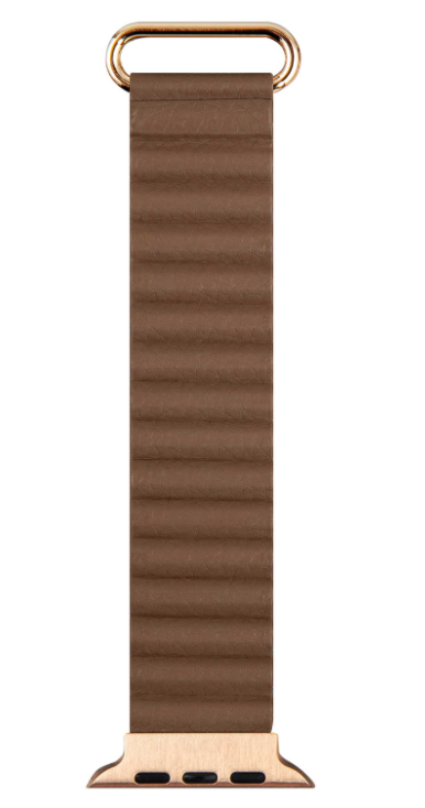 Ремешок для часов кожанный Laut Novi Luxe Band for Watch 41/40/38 мм Sepia Brown