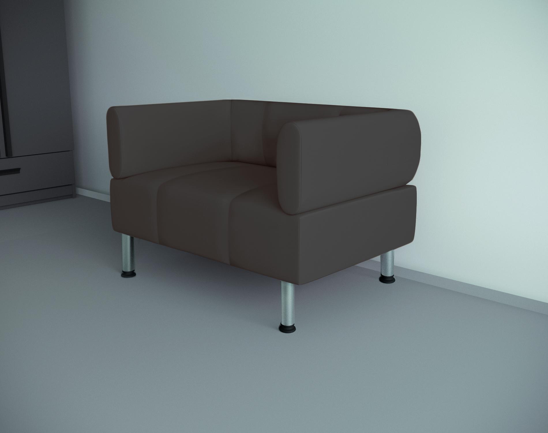 Кресло офисное Tobi Sho Бенно-1 с подлокотниками и прямой ногой кожзам 1000х720х750 мм Серый (2233) - фото 2 Кресло офисное Tobi Sho Бенно-1 с подлокотниками и прямой ногой кожзам 1000х720х750 мм Серый (2233) - фото 2