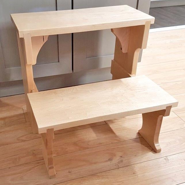 Скамейка-ступенька из дерева Мерсед Бланже (ССТ-004201)