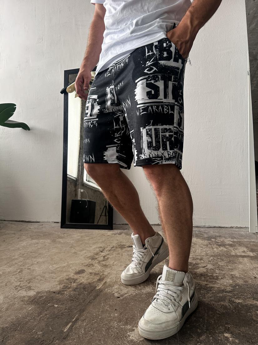 Шорти 44-021 S Чорний (27534) - фото 2 Шорти 44-021 S Чорний (27534) - фото 2