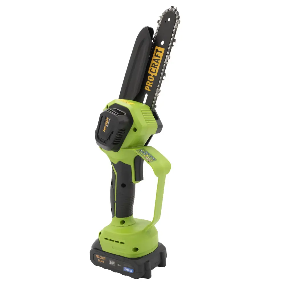 Пила бесщеточная аккумуляторная ProCraft PKA44 с 1 аккумулятором и зарядным устройством с дополнительной цепью - фото 6 Пила бесщеточная аккумуляторная ProCraft PKA44 с 1 аккумулятором и зарядным устройством с дополнительной цепью - фото 6