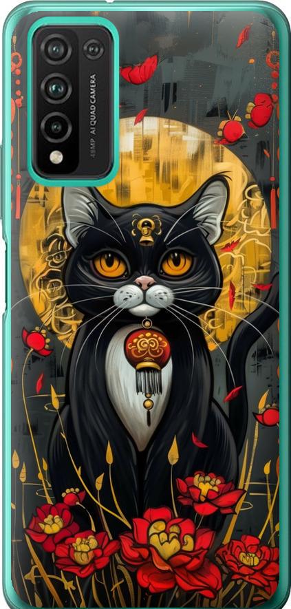 Чехол на Huawei Honor 10X Lite China Cat (6134u-2198-42517)
