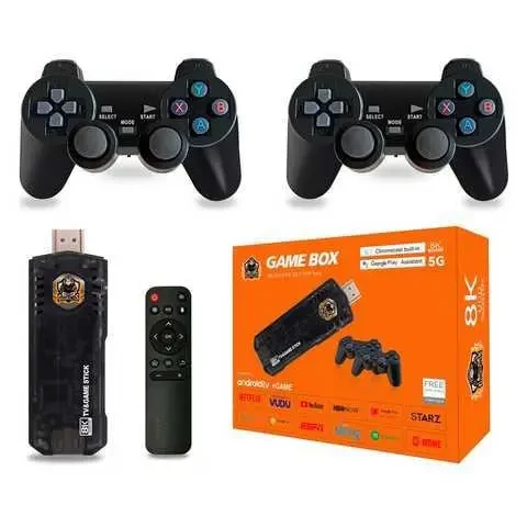 Консоль игровая Game Box TV STICK 5G два джойстика (9402)