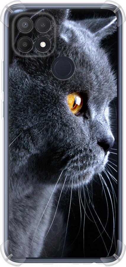 Чехол на Oppo A15s Красивый кот (3038sp-2527-42517)