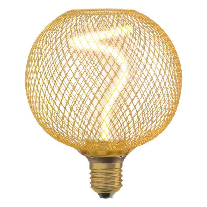 Лампа світлодіодна Osram LED DECO G125 філаментна 3,5W 220V 170lm 1800K E27 DIM 125x150 мм Gold (4058075840201) - фото 2