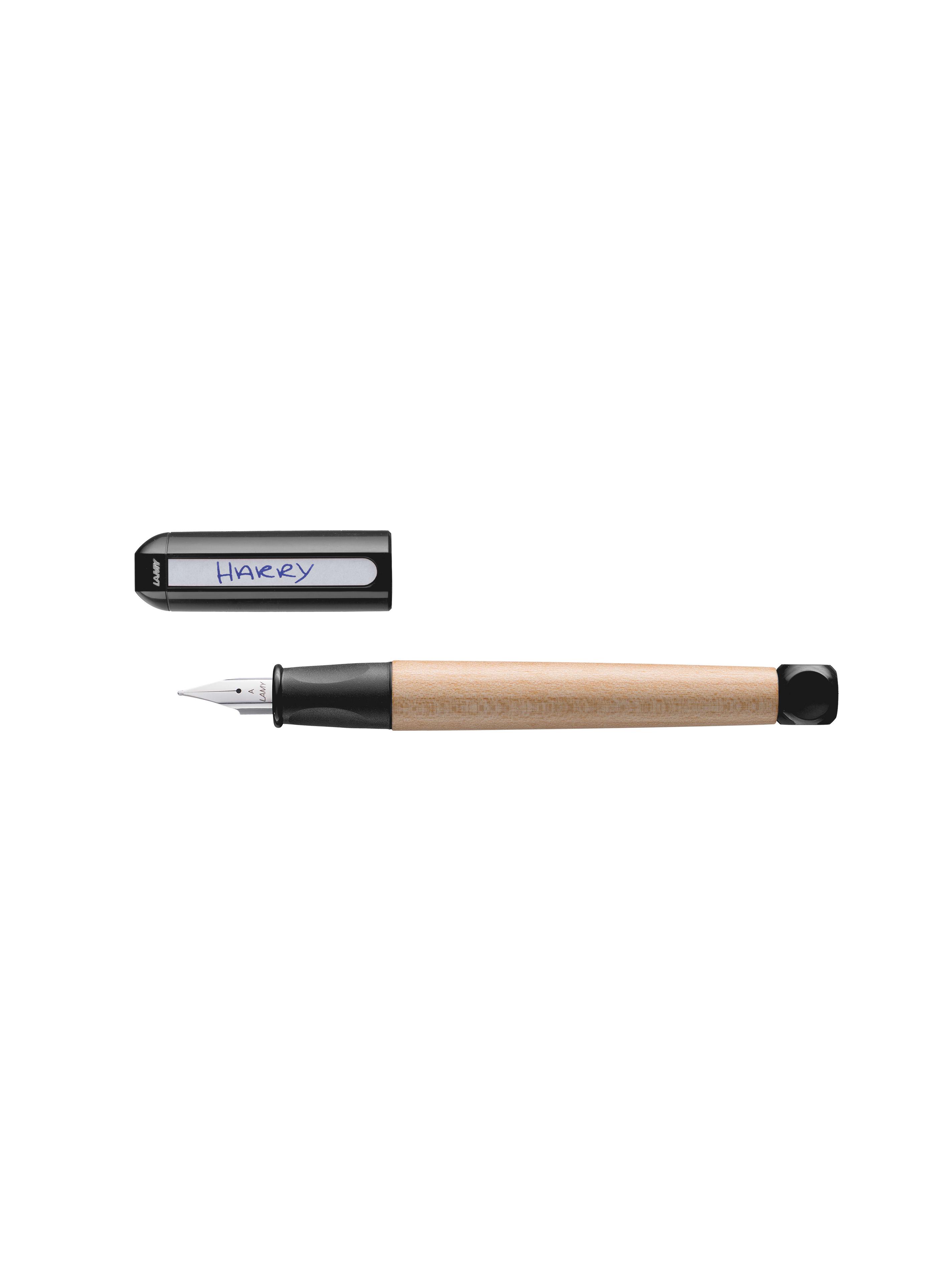 Письменная ручка чернильная Lamy ABC LH чернила синие T10 Черный (4041754)