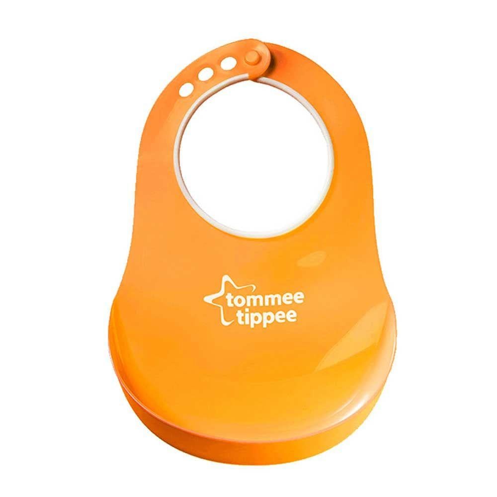 Нагрудник Tommee Tippee Essentials 6 мес. Оранжевый (TT0003-PORTO)