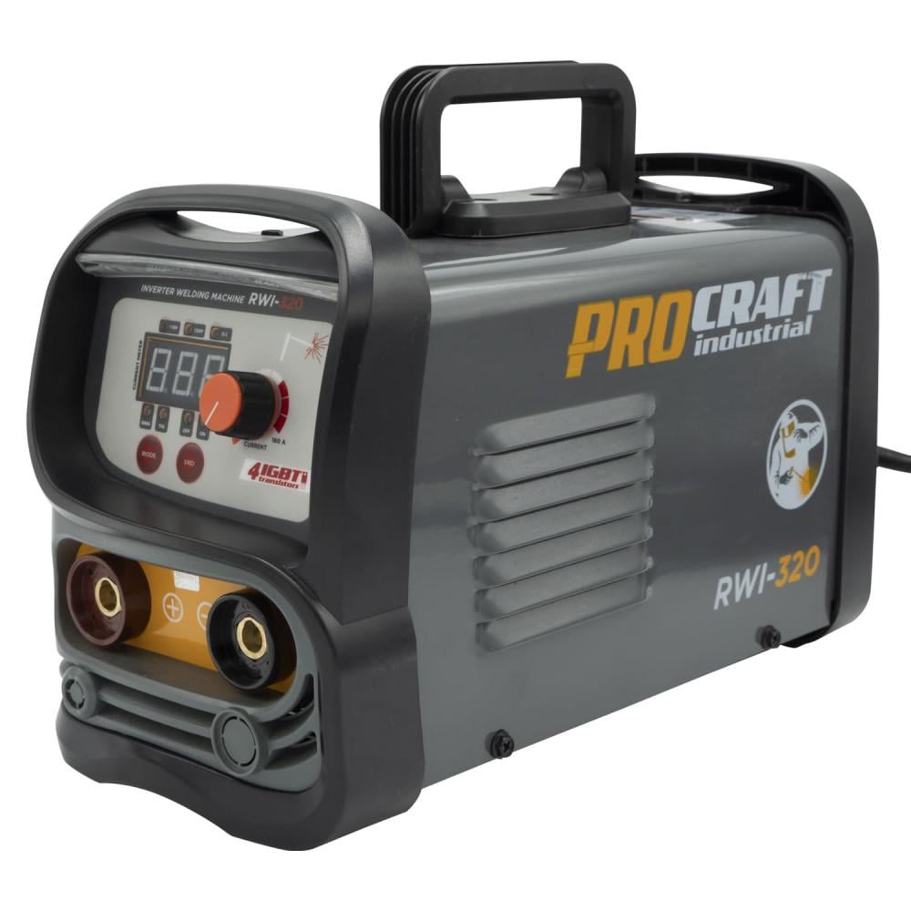 Аппарат сварочный инверторный Procraft Industrial RWI320 New MMA/TIG до 4 мм