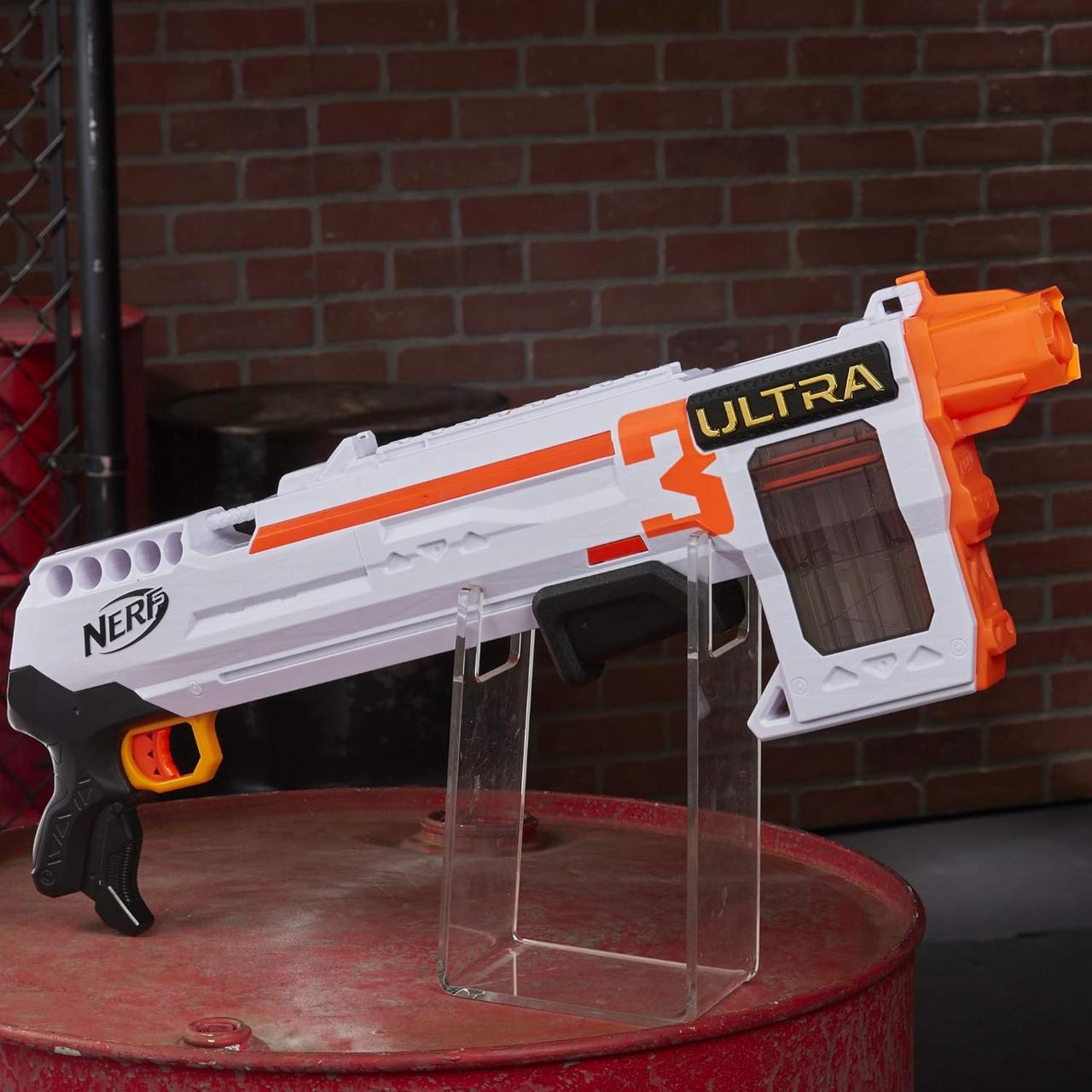 Бластер Nerf Ultra Three Blaster Hasbro (E7923) - фото 4 Бластер Nerf Ultra Three Blaster Hasbro (E7923) - фото 4