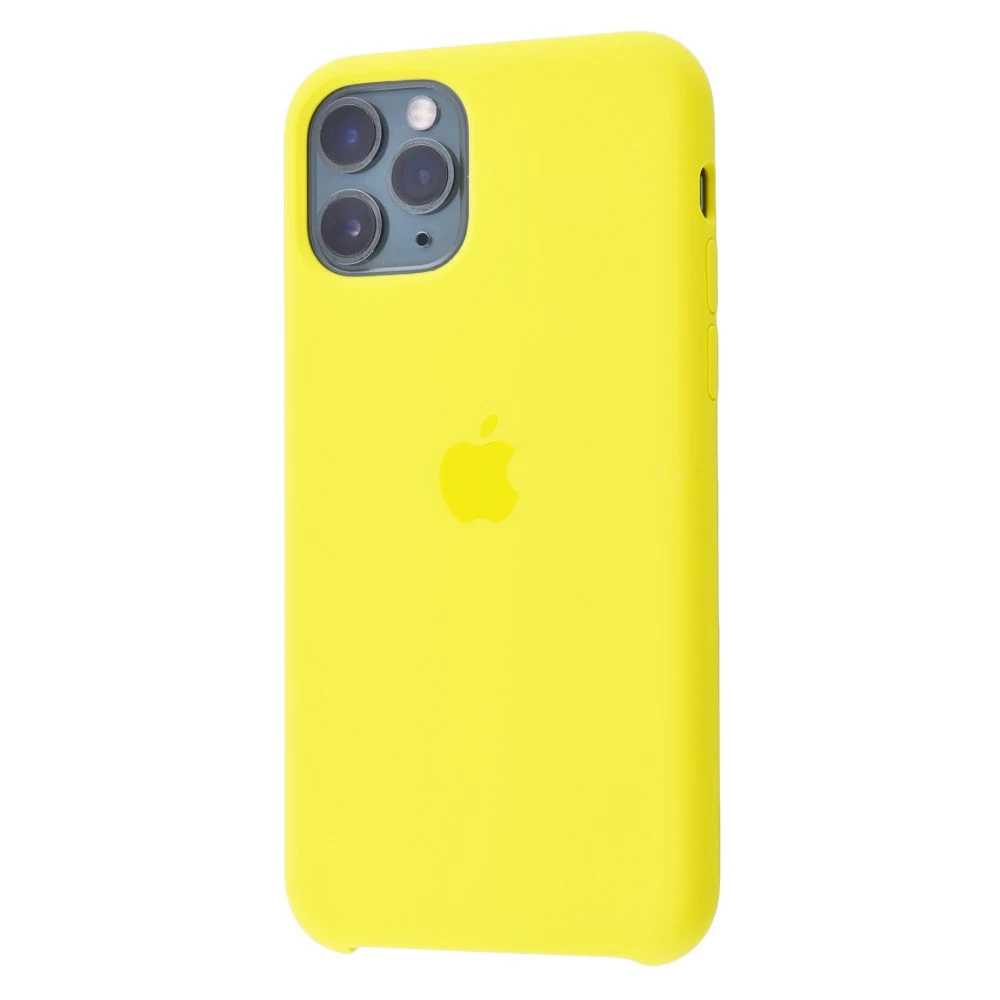 Силиконовый Чехол Накладка Silicone Case для iPhone 11 Pro Max Flash