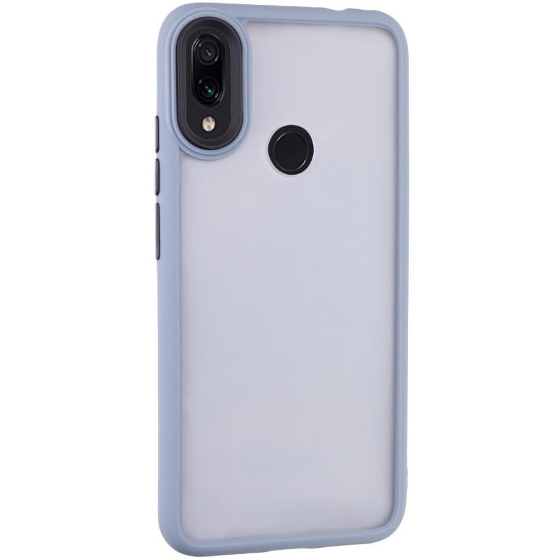 Противоударный чехол TPU+PC Lyon Frosted для Xiaomi Redmi Note 7 / Note 7 Pro / Note 7s Sierra Blue