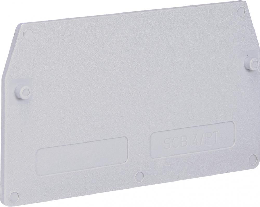 Пластина бічна для набірних клем ETI ESC-SCB.4/PT ESC-SCB.4 Cірий (3903219)
