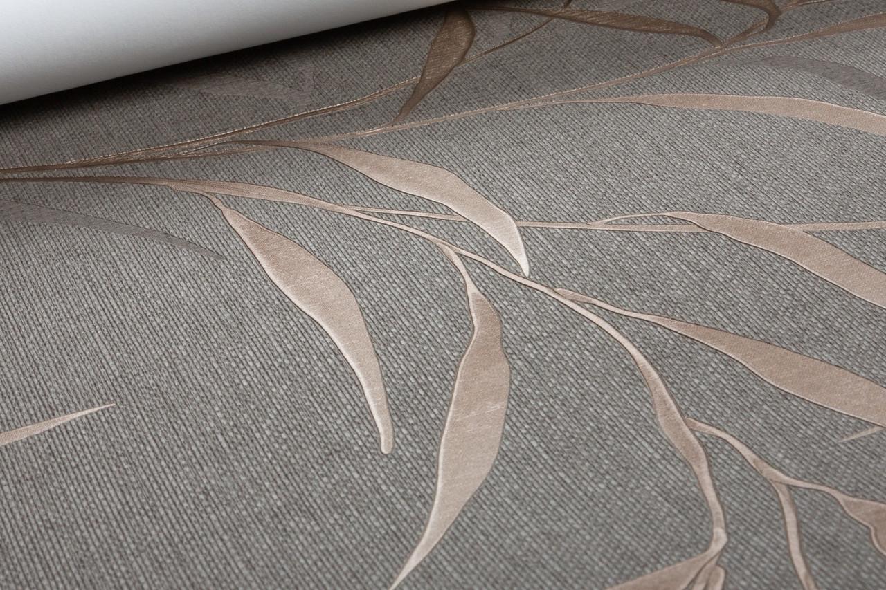 Обои флизелиновые Erismann Fashion for walls 5 12256-11 Декор винил горячего тиснения 1,06х10,05 м Коричневый