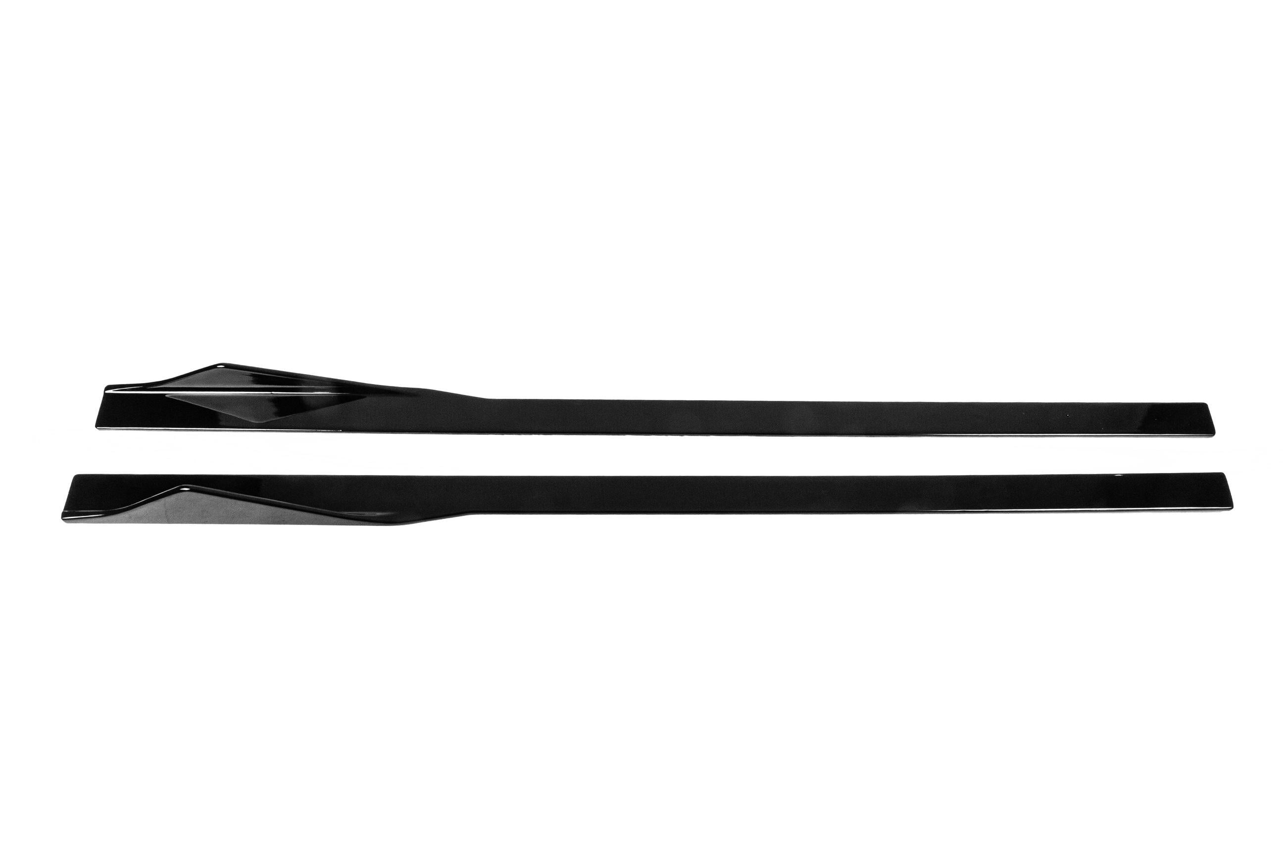 Накладки на пороги GBT CS-Style для BMW 2 серия F22/F23 2014-2021 гг. abs-пластик Черный (176742)